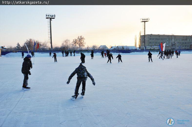 9 января в Аткарске откроется каток на стадионе "Локомотив"