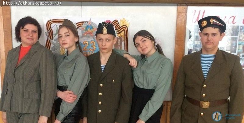 100-летие создания Красной Армии в селе Тургенево отметили под "Марш Славянки"