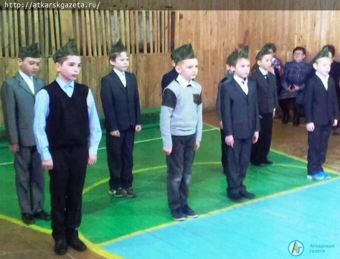 100-летие создания Красной Армии в селе Тургенево отметили под "Марш Славянки"