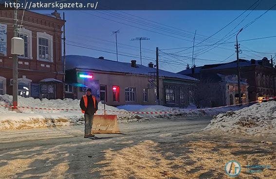 15 февраля с 7.00 до 17.00 перекрыто движение по улице Гагарина
