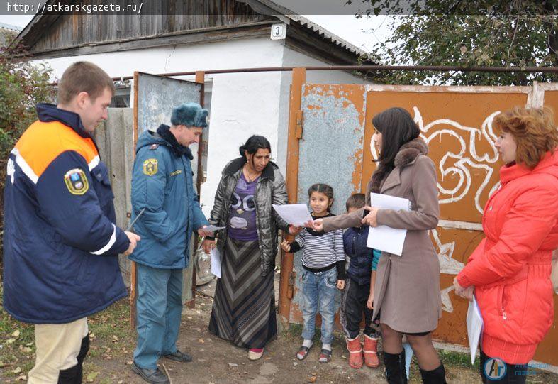 15 семьям района напомнили о беспощадности пожаров (ФОТО)