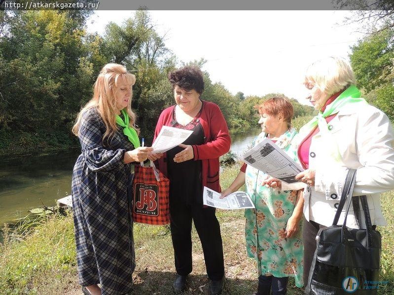 15 жителей прибрежной зоны получили благодарственные листы «За чистые берега»