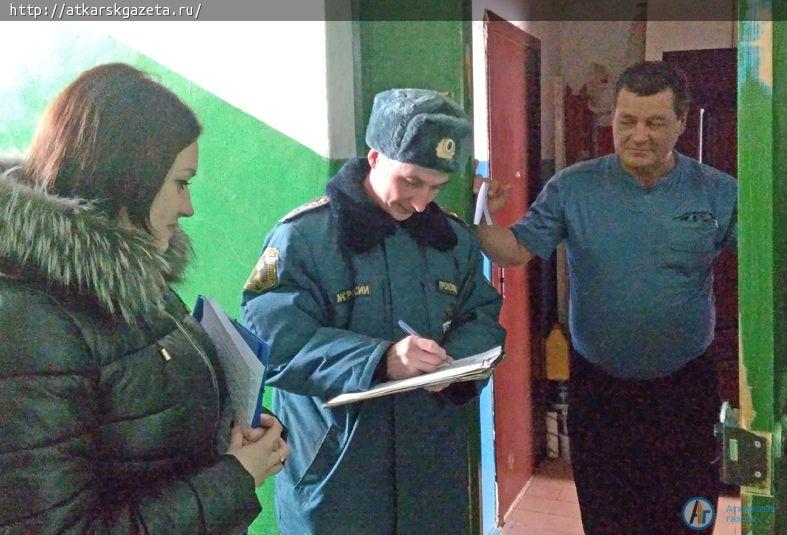 30 семей получили памятки о соблюдении правил эксплуатации газового оборудования
