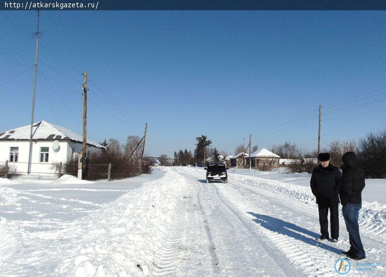 Администрация района контролирует расчистку дорог от снега (ФОТО)