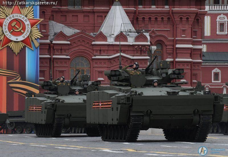 Аткарчане приняли участие в Параде Победы на Красной площади (ФОТО)