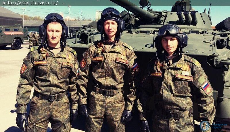 Аткарчане приняли участие в Параде Победы на Красной площади (ФОТО)