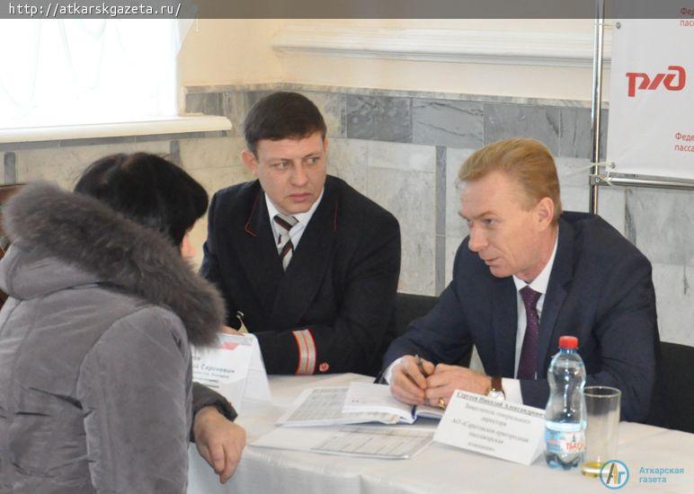 Аткарчане просят вернуть поезд "Аткарск - Карабулак"