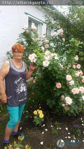 Аткарские розы помогают инвалиду I группы бороться с болезнями (ФОТО)