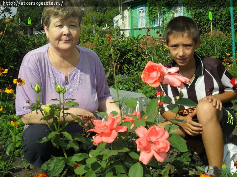 «Аткарские розы» представляет на конкурс учитель из Лопуховки (ФОТО)
