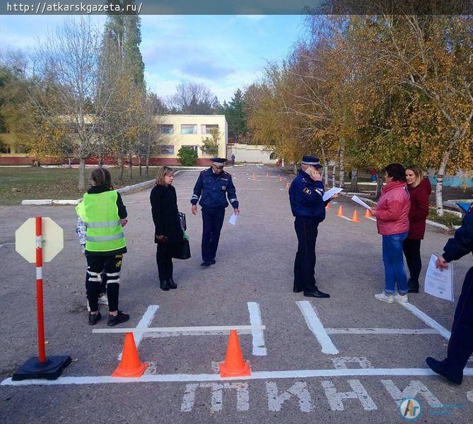 Аткарские школьники «сдали» экзамен на право вождения велосипеда