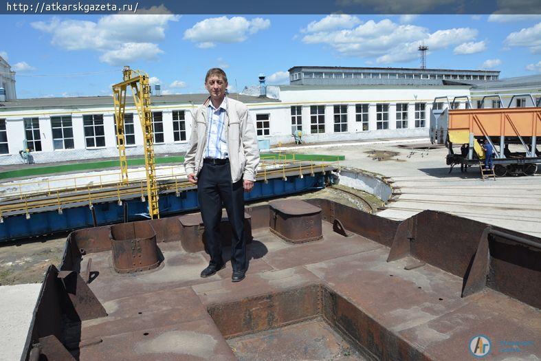 Аткарский паровоз хранит тайну романтической любви (ФОТО)