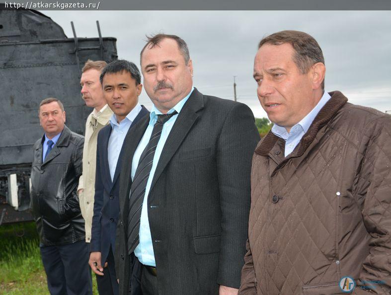 Аткарский паровоз ждет реставрации (ФОТО)