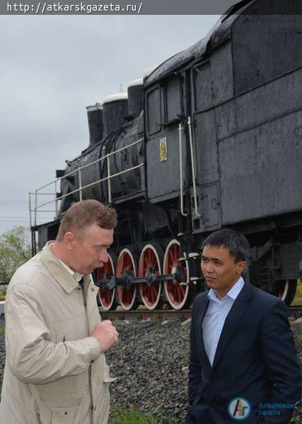 Аткарский паровоз ждет реставрации (ФОТО)