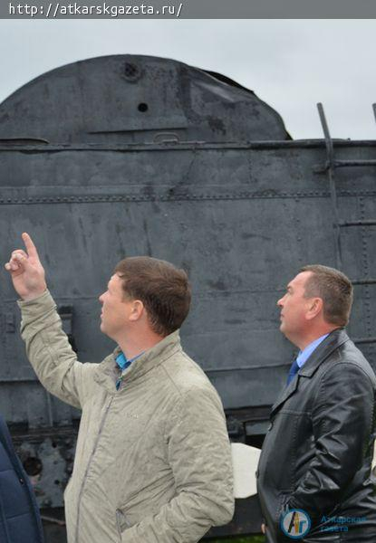 Аткарский паровоз ждет реставрации (ФОТО)