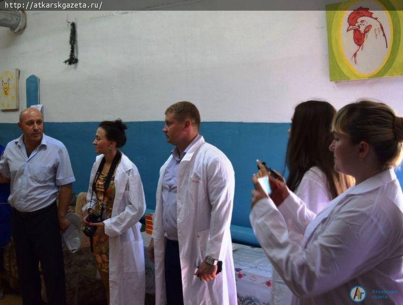 Аткарский район посетил руководитель Саратовстата