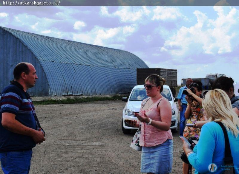 Аткарский район посетил руководитель Саратовстата