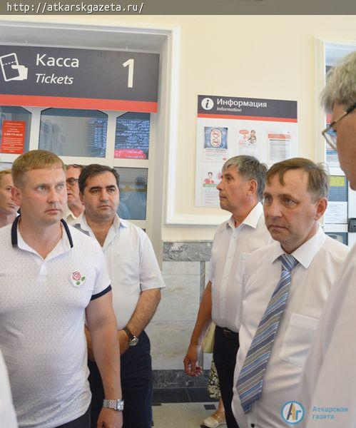 Аткарский вокзал назван точкой притяжения туристов и малой столицей Приволжской железной дороги