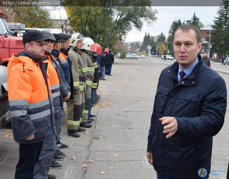 Аварийно-спасательные бригады показали начальнику Облспаса готовность работать в режиме ЧС