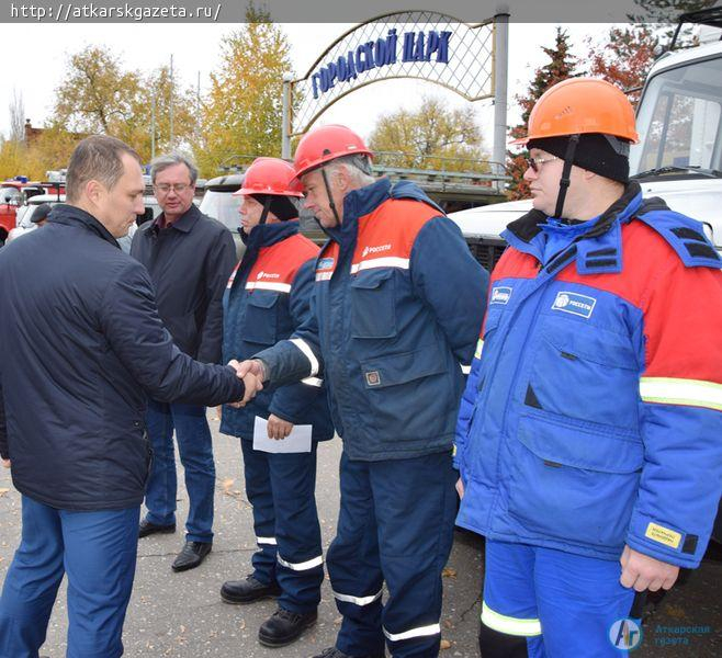 Аварийно-спасательные бригады показали начальнику Облспаса готовность работать в режиме ЧС