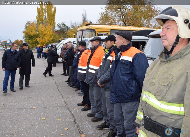 Аварийно-спасательные бригады показали начальнику Облспаса готовность работать в режиме ЧС
