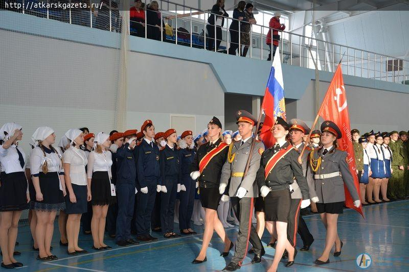 Юнармейцы школы №8 победили в районном смотре строя и песни (ФОТО)
