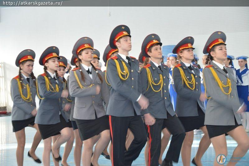 Юнармейцы школы №8 победили в районном смотре строя и песни (ФОТО)