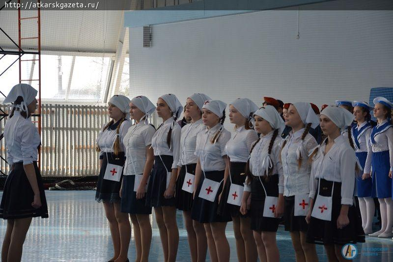 Юнармейцы школы №8 победили в районном смотре строя и песни (ФОТО)