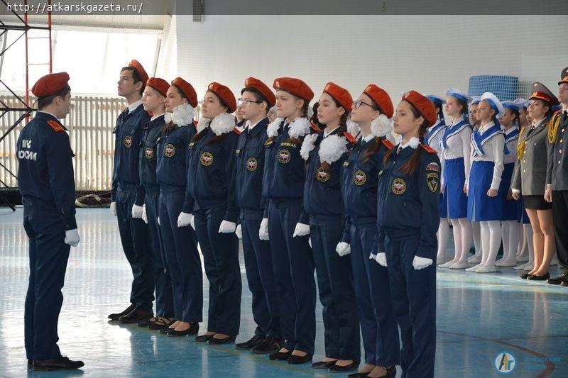 Юнармейцы школы №8 победили в районном смотре строя и песни (ФОТО)