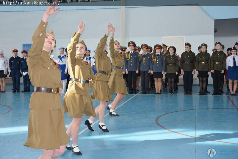 Юнармейцы школы №8 победили в районном смотре строя и песни (ФОТО)