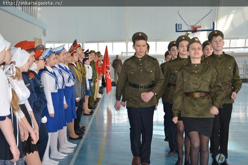 Юнармейцы школы №8 победили в районном смотре строя и песни (ФОТО)