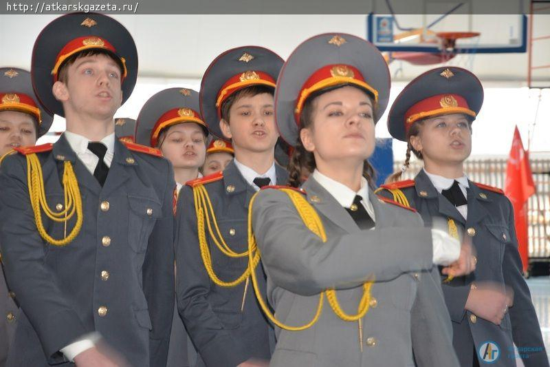 Юнармейцы школы №8 победили в районном смотре строя и песни (ФОТО)