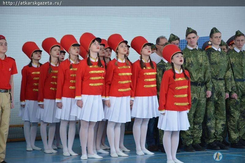 Юнармейцы школы №8 победили в районном смотре строя и песни (ФОТО)