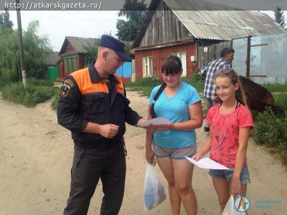 На места купания выходит патруль