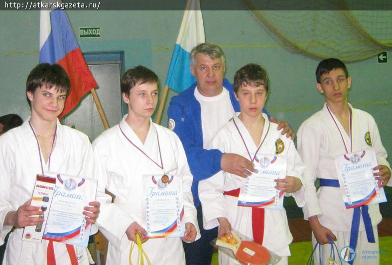 На соревнованиях в Саратове аткарские «Русичи» завоевали 4 медали