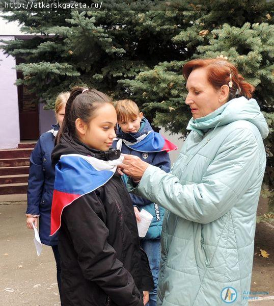 На улицы Аткарска вышли волонтеры и  «Бабушкин патруль»