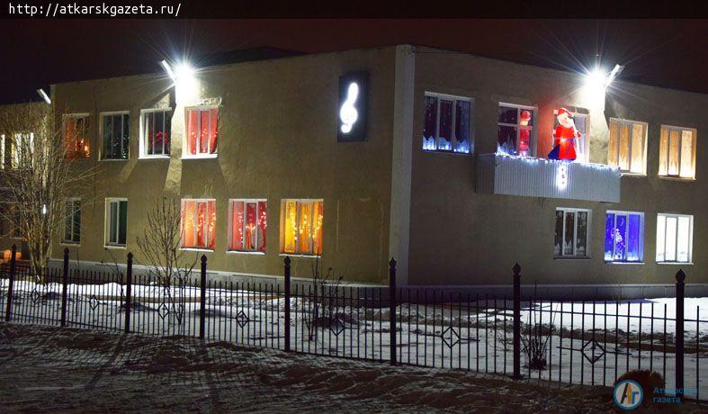 Новогодние пейзажи Аткарска создают праздничное настроение (Фоторепортаж)