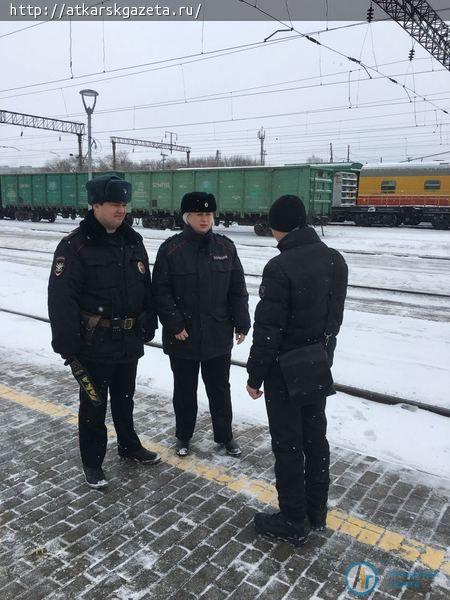 Об опасности на железной дороге предупреждают сотрудники линейного отдела полиции