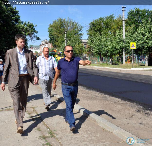 Общественный контроль обратил внимание на эстетику дорожных работ (ФОТО)