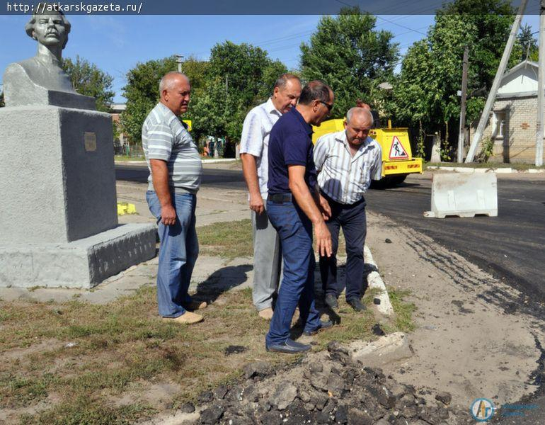 Общественный контроль обратил внимание на эстетику дорожных работ (ФОТО)