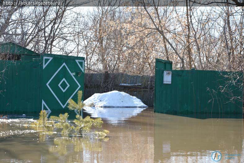 Паводок. Уровень воды на Аткаре близок к критической отметке (ФОТО)