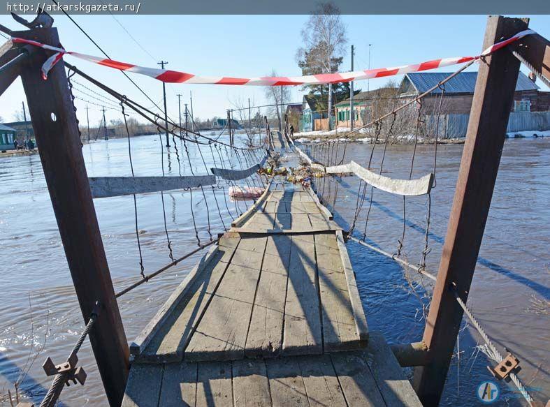 Паводок. Уровень воды на Аткаре близок к критической отметке (ФОТО)