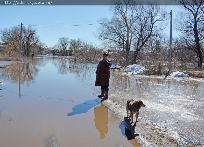 Паводок. Уровень воды на Аткаре близок к критической отметке (ФОТО)