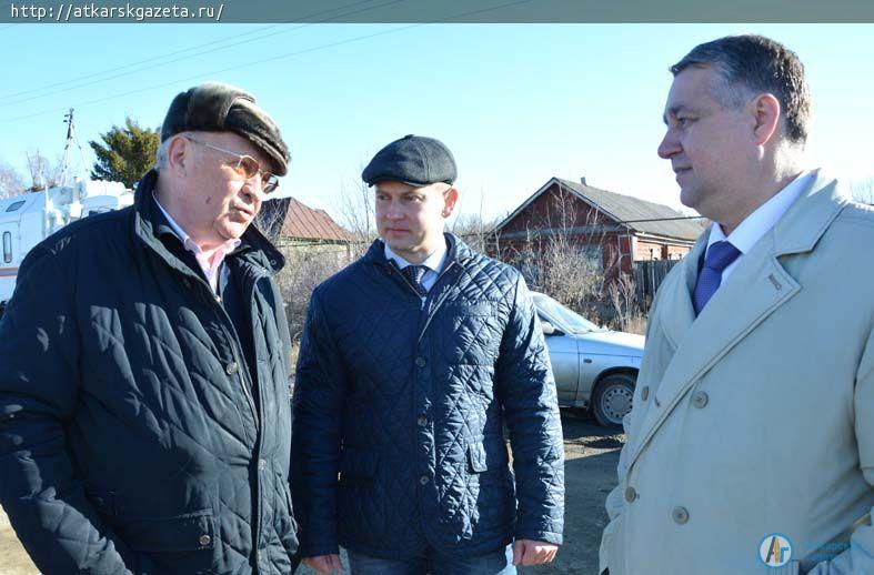 Паводок. Уровень воды на Аткаре близок к критической отметке (ФОТО)
