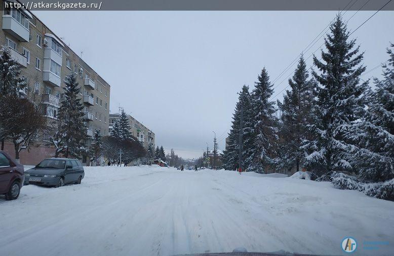 Первый снегопад нового года обрушил на город 10 мм осадков