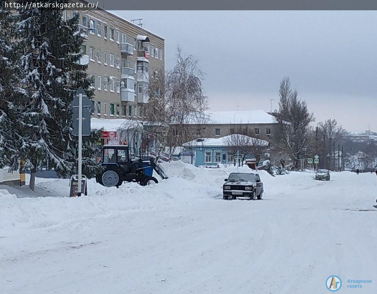 Первый снегопад нового года обрушил на город 10 мм осадков