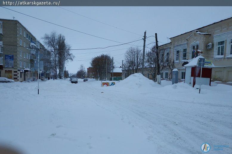 Первый снегопад нового года обрушил на город 10 мм осадков