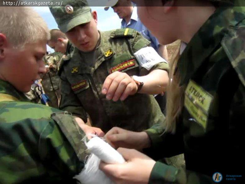 Победную «бронзу» завоевал отряд школы №9 на областной «Зарнице»