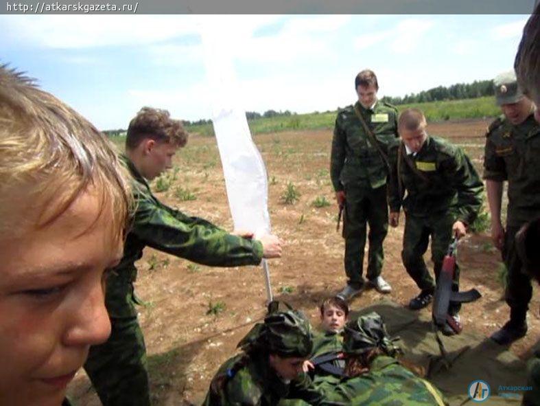 Победную «бронзу» завоевал отряд школы №9 на областной «Зарнице»