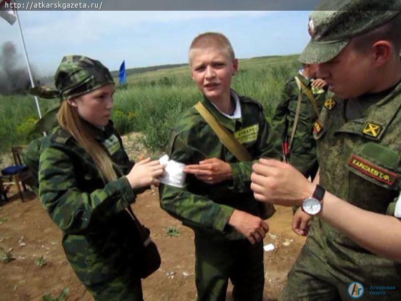 Победную «бронзу» завоевал отряд школы №9 на областной «Зарнице»