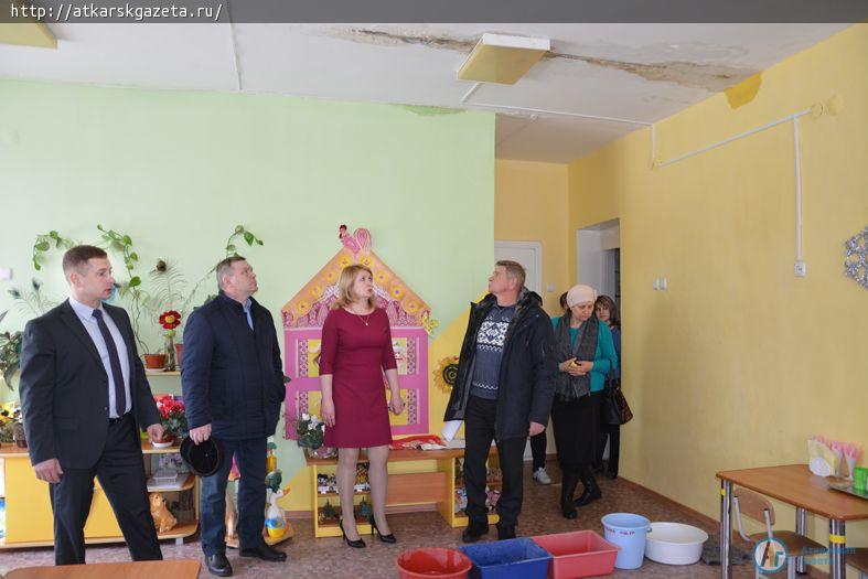 Протекающую крышу детского сада "Росинка" отремонтируют на средства местного бюджета (ФОТО)